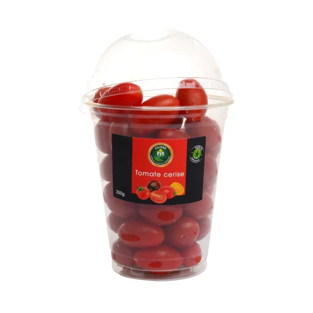 [00000281] Tomate cerise allongée en pot 250g - FILIERE M