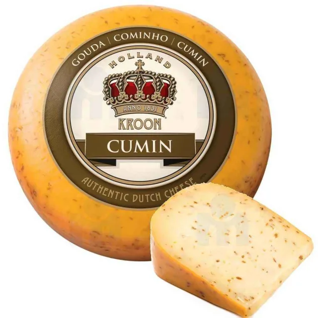 [00000383] Fromage Gouda cumin en morceau 100g - KROON