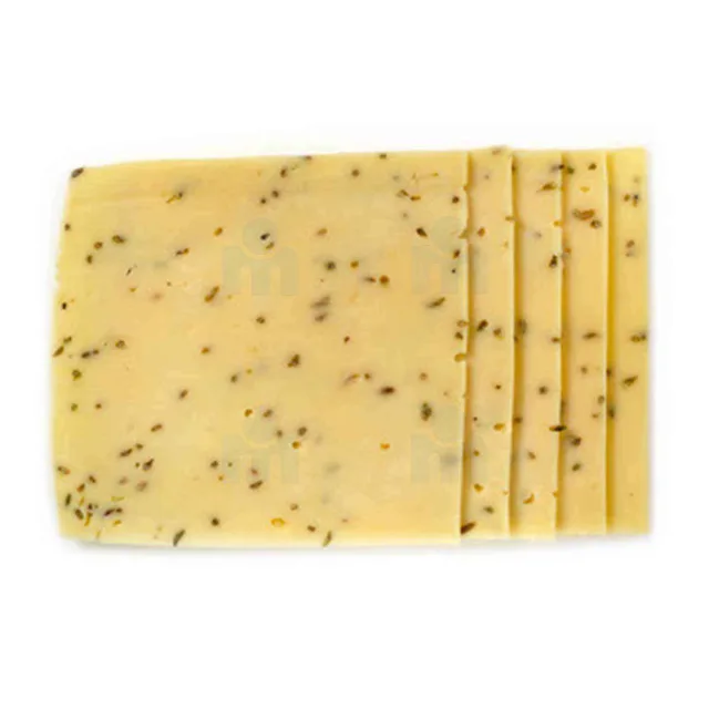 [00000388] Fromage Gouda au cumin en tranches 100g - GRAN CŒUR