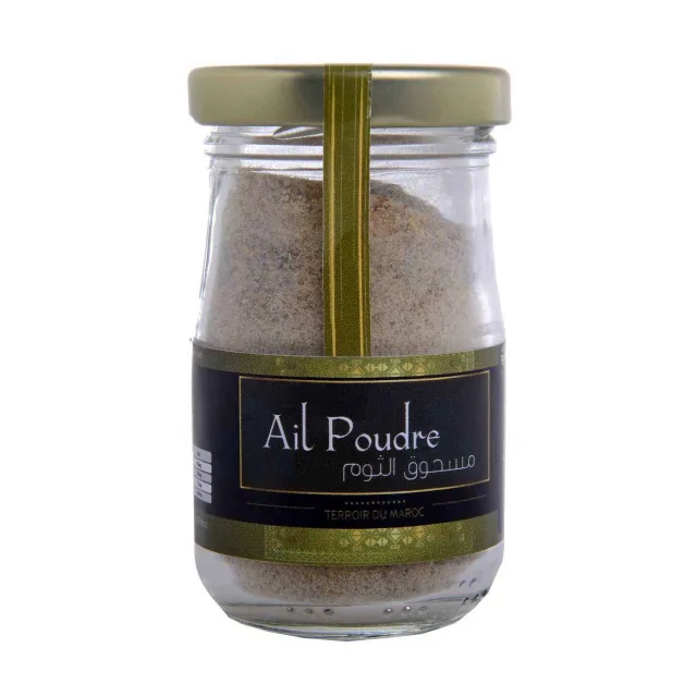 [00000526] Ail en poudre pot en verre 65g - DAR TOUMA